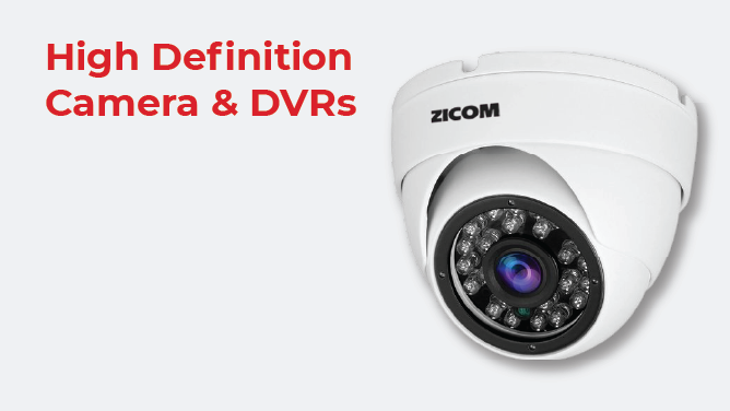 High Definition Cameras & DVRs